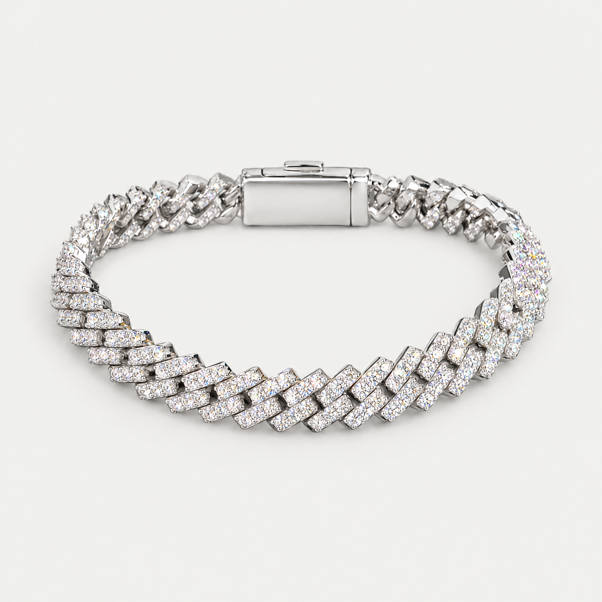 Cuban Link Bracelet in sterling silver