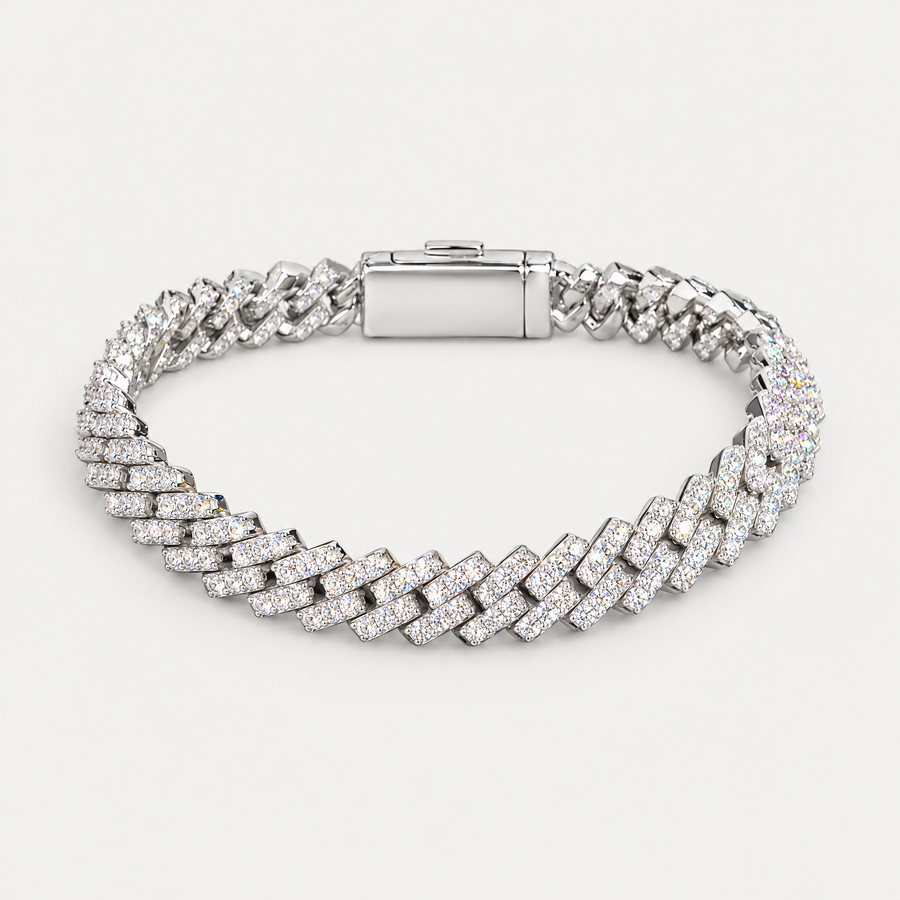 Cuban Link Bracelet in sterling silver
