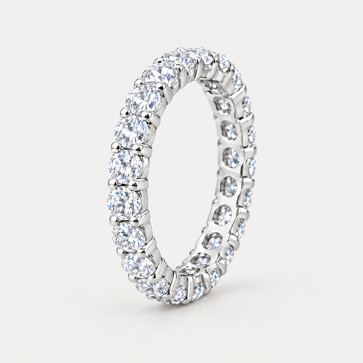 Eternity Band in sterling silver